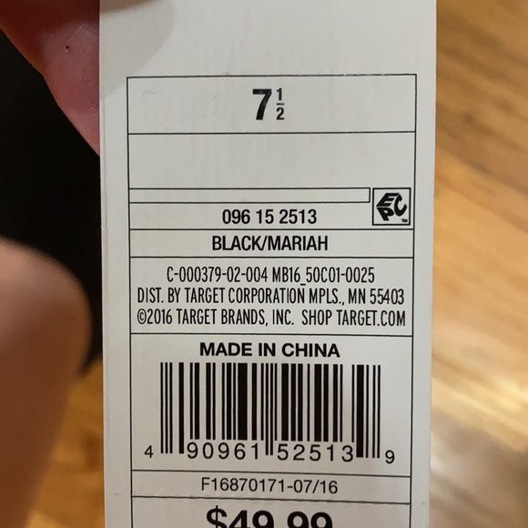 Women’s Mossimo Over-the-Knee Boots in Black - Picture 2 of 7